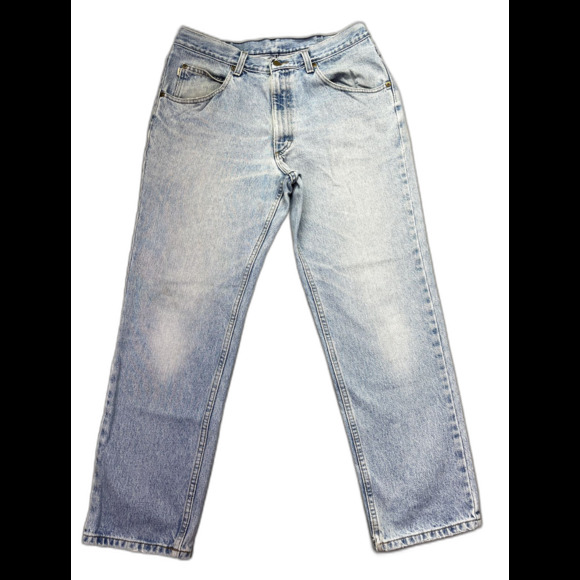 VTG LL Bean Jeans Womens 14 Blue Denim Double L Classic Fit High Rise‎ Light 34 - Picture 1 of 16